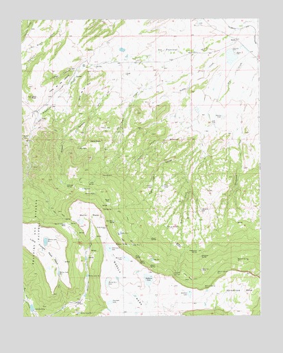 Barela, CO USGS Topographic Map