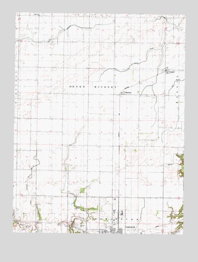 Charleston North, IL USGS Topographic Map