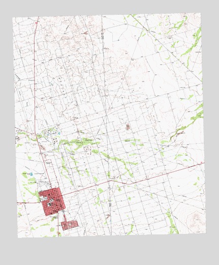Crane, TX USGS Topographic Map