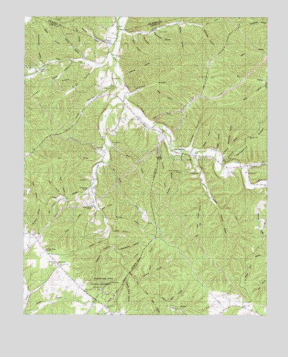 Gordonsburg, TN USGS Topographic Map