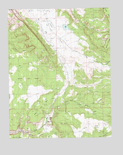 Kane Springs, UT USGS Topographic Map