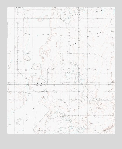 Linda Lake North, TX USGS Topographic Map
