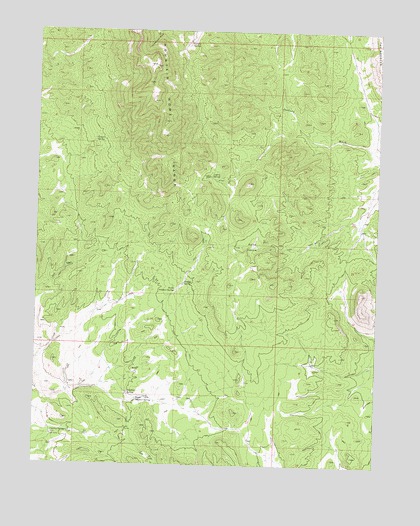 Lopers Spring, UT USGS Topographic Map