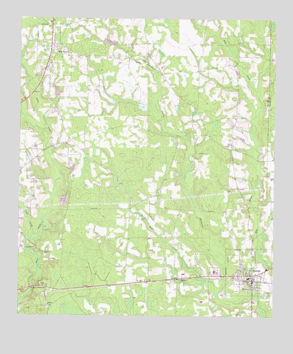 Nicholls, GA USGS Topographic Map