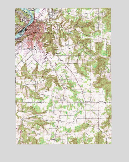 Oregon City, OR USGS Topographic Map