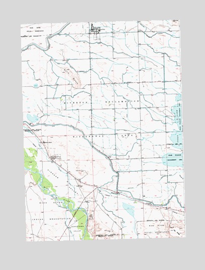 Pavillion, WY USGS Topographic Map