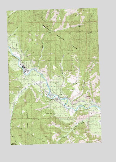 Peshastin, WA USGS Topographic Map