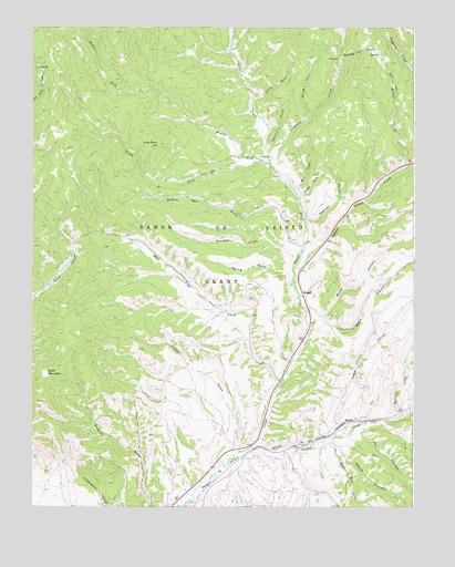 Russell, CO USGS Topographic Map