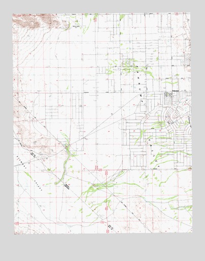 Sixmile Spring, NV USGS Topographic Map