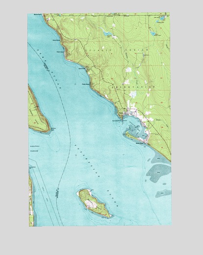 Tulalip, WA USGS Topographic Map