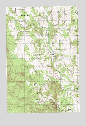 Westfield, ME USGS Topographic Map