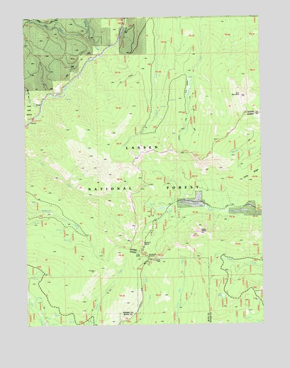 Humboldt Peak, CA USGS Topographic Map
