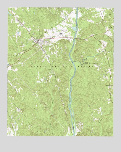 Carlisle, SC USGS Topographic Map