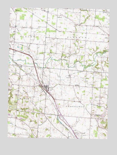 Carroll, OH USGS Topographic Map