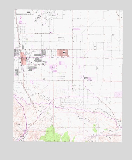 Palmdale, CA USGS Topographic Map