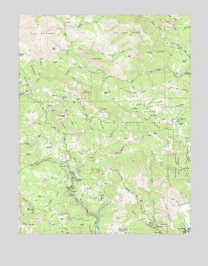 Cazadero, CA USGS Topographic Map