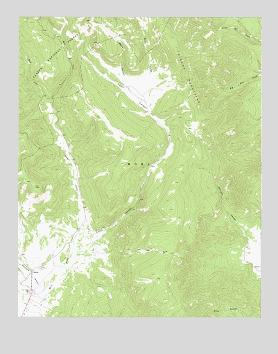 Chacon, NM USGS Topographic Map