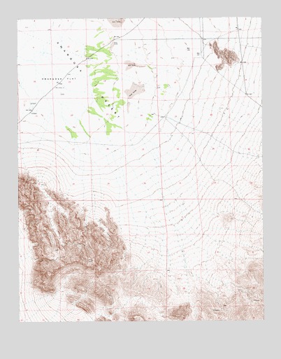 Amargosa Flat, NV USGS Topographic Map