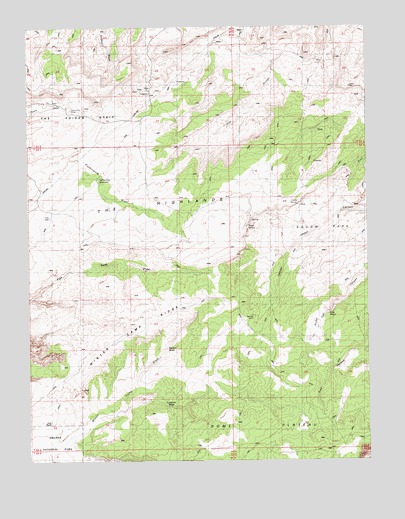 Cisco SW, UT USGS Topographic Map