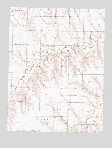Achilles, KS USGS Topographic Map