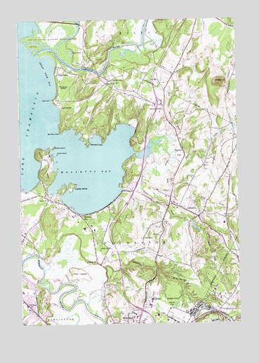 Colchester, VT USGS Topographic Map