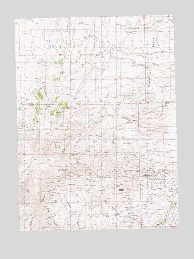 Contact, NV USGS Topographic Map