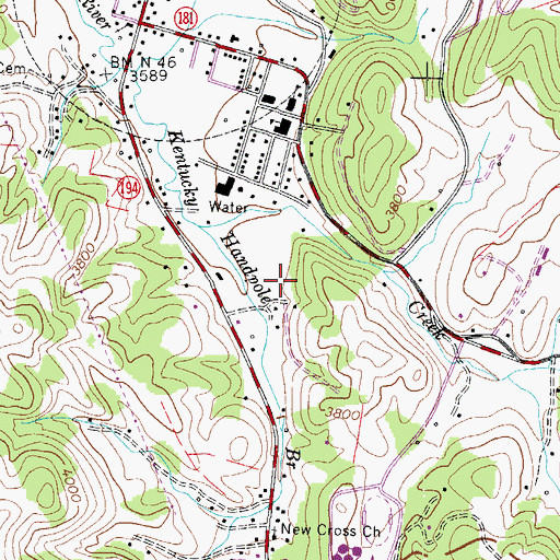 Topographic Map of Avery County, NC