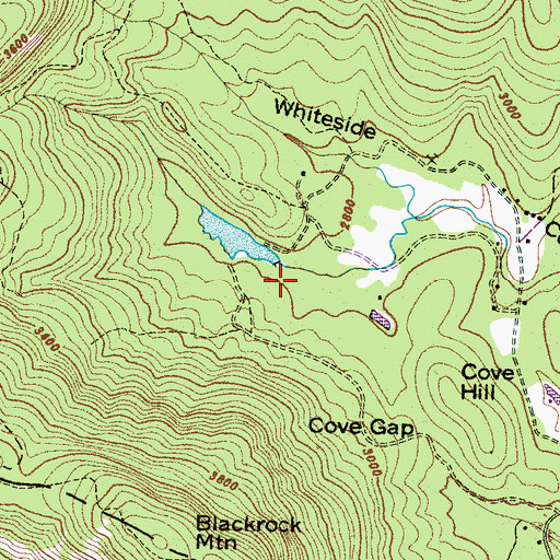 Topographic Map of Baumrucker Dam, NC