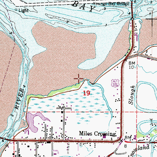 Topographic Map of Stewart Creek, OR