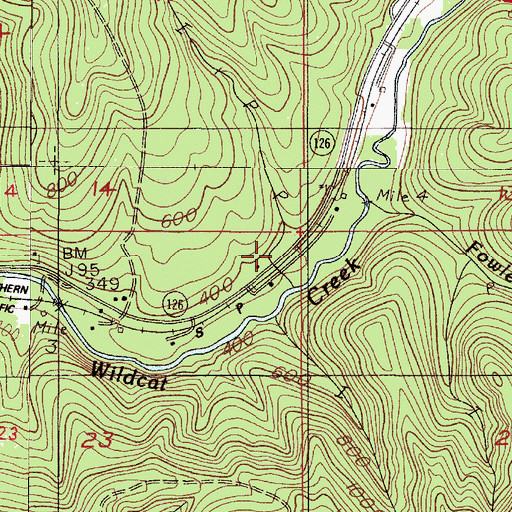 Topographic Map of Joler (historical), OR