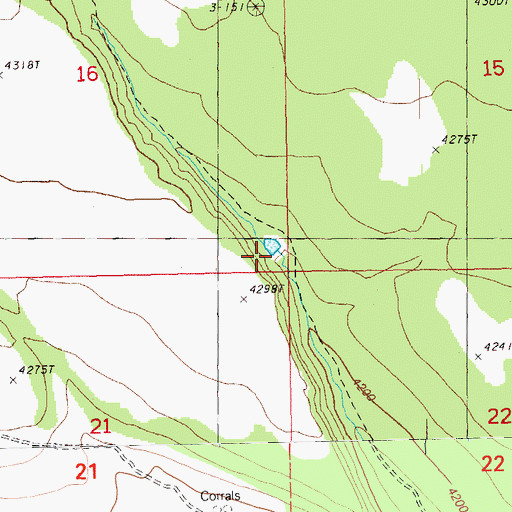 Topographic Map of Malone Diversion Dam, OR