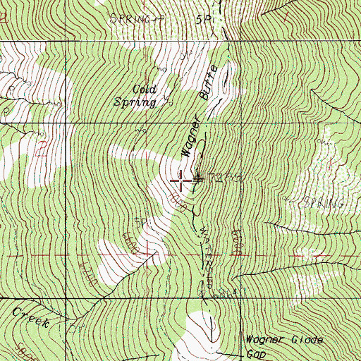 Topographic Map of Wagner Butte, OR
