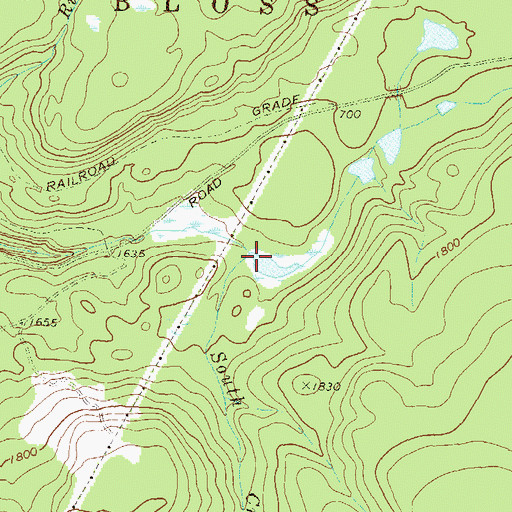 Topographic Map of South Creek, PA