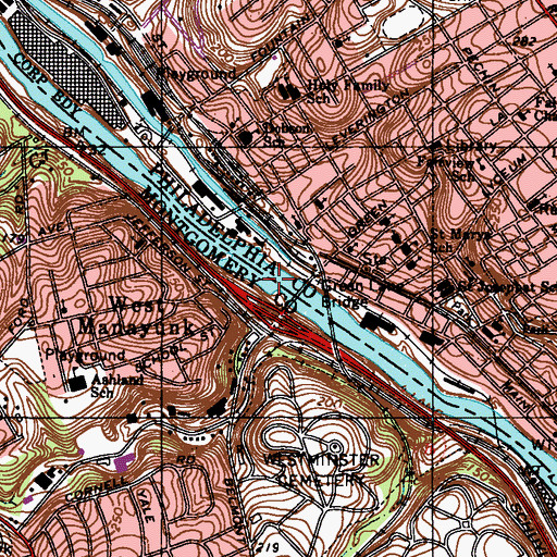 Topographic Map of Gulley Run, PA