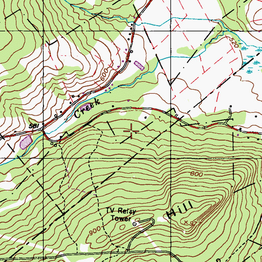 Topographic Map of Stolzfus Spring, PA