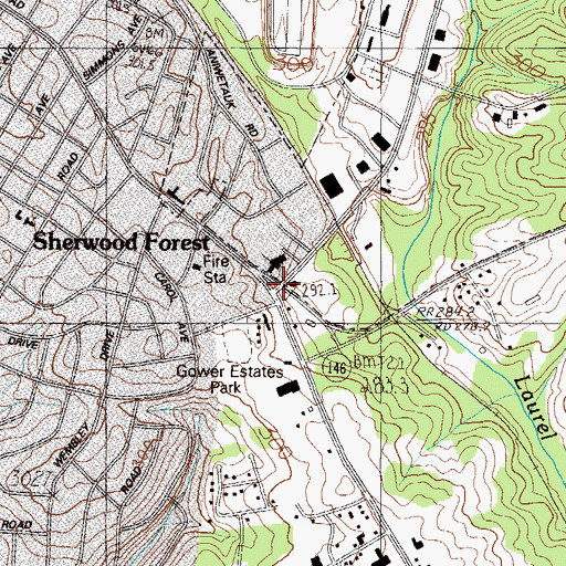Topographic Map of Jones Store (historical), SC