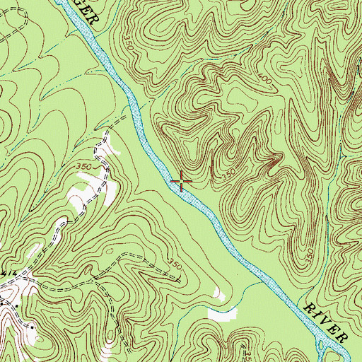 Topographic Map of Linams Mills (historical), SC
