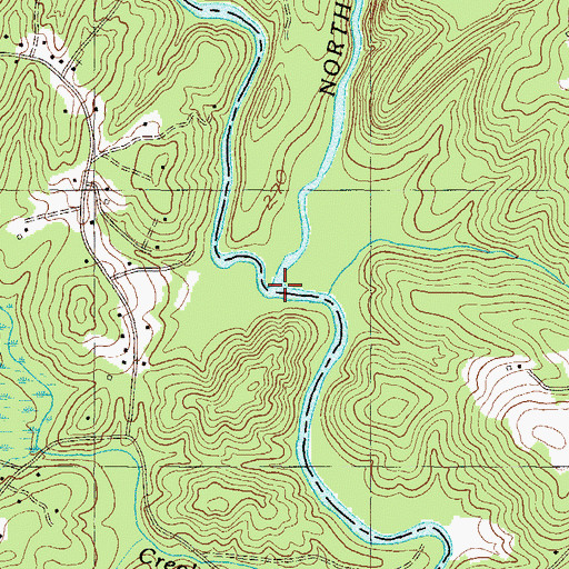 Topographic Map of South Saluda River, SC