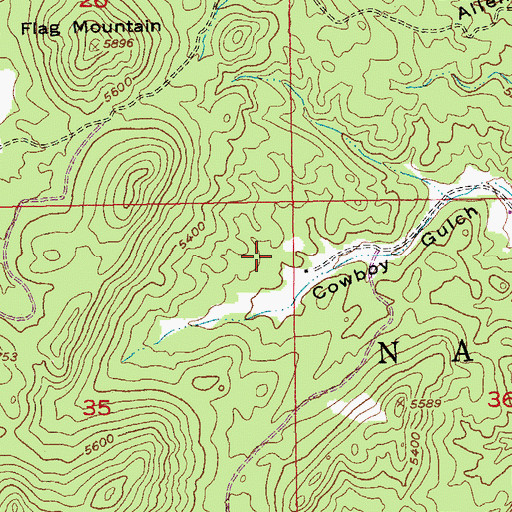 Topographic Map of Coats Dike Mine, SD