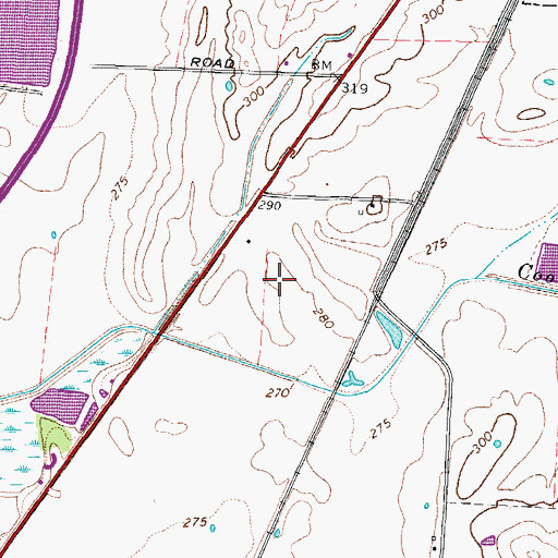 Topographic Map of District 15 (historical), TN