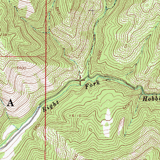 Topographic Map of Dry Canyon Picnic Area, UT
