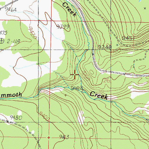 Topographic Map of Castle Valley, UT