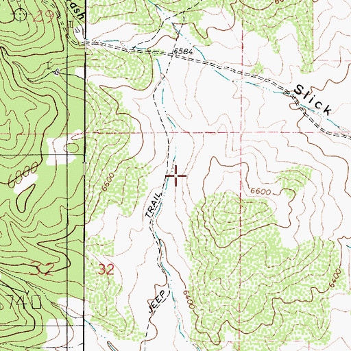 Topographic Map of Cedar Hills, UT