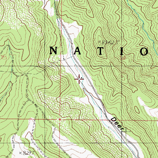 Topographic Map of Redview Guard Station, UT