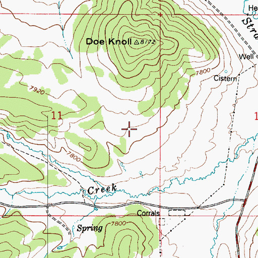 Topographic Map of Rocky Mountain Helicopters Incorporated Heliport (historical), UT