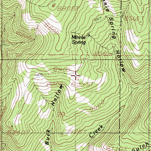 Topographic Map of Moroni District Ranger Station, UT