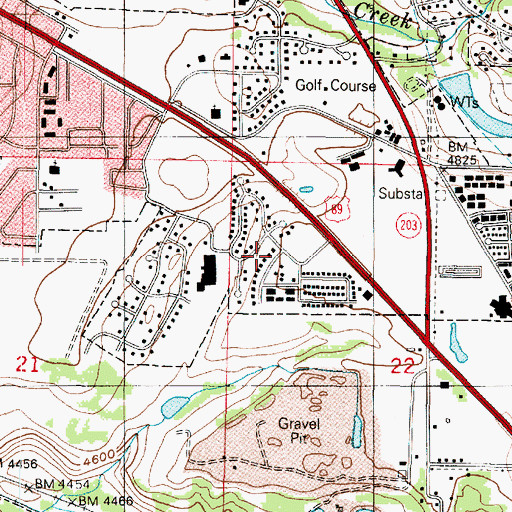 Topographic Map of Main Point South, UT