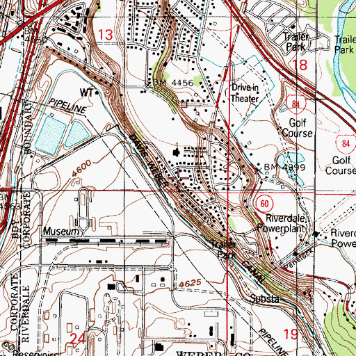 Topographic Map of Graig Dale, UT