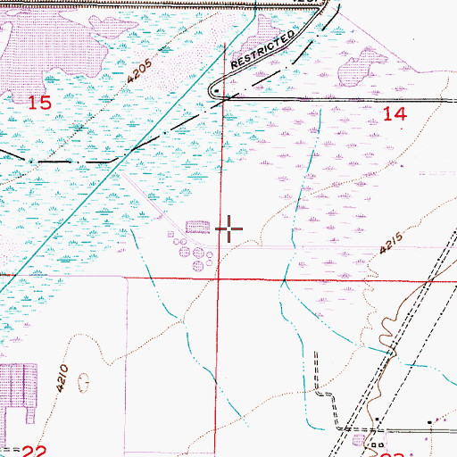 Topographic Map of KBBX-AM (Centerville), UT