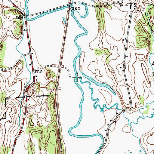 Topographic Map of Furnace Brook, VT